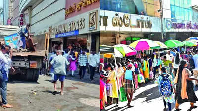 Hawkers, encroachers return at Mylapore and T Nagar