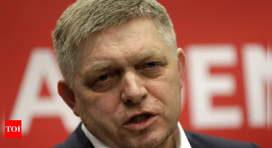 Slovak PM Fico no longer in immediate danger but condition serious, deputy says – Times of India