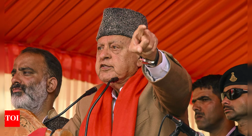 Farooq Abdullah demands international investigation agencies probe recent killings in JK | India News - Vimarsana News