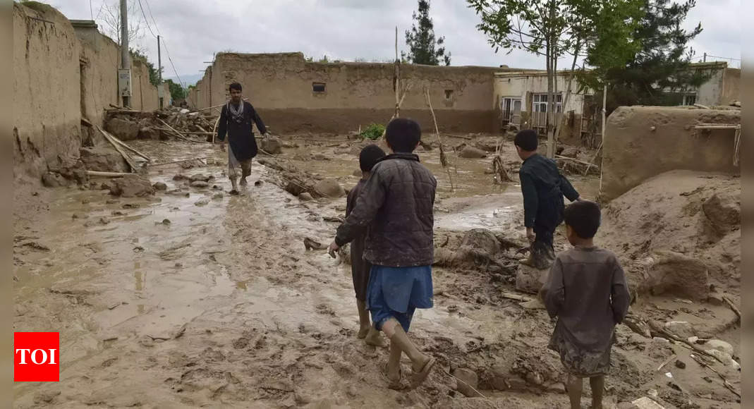 Heavy rains set off flash floods in northern Afghanistan, killing at least 47 people – Times of India