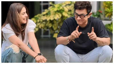 Aamir Khan SPOTTED shooting for 'Sitaare Zameen Par' in Delhi - WATCH