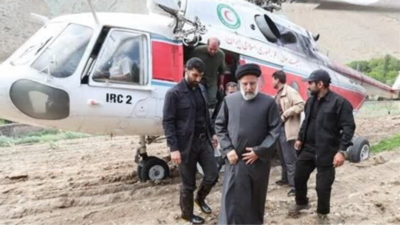 Helicopter carrying Iranian president Ebrahim Raisi crashes in east Azerbaijan, search & rescue efforts on