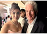 Kiara strikes a pose with Richard Gere at Cannes