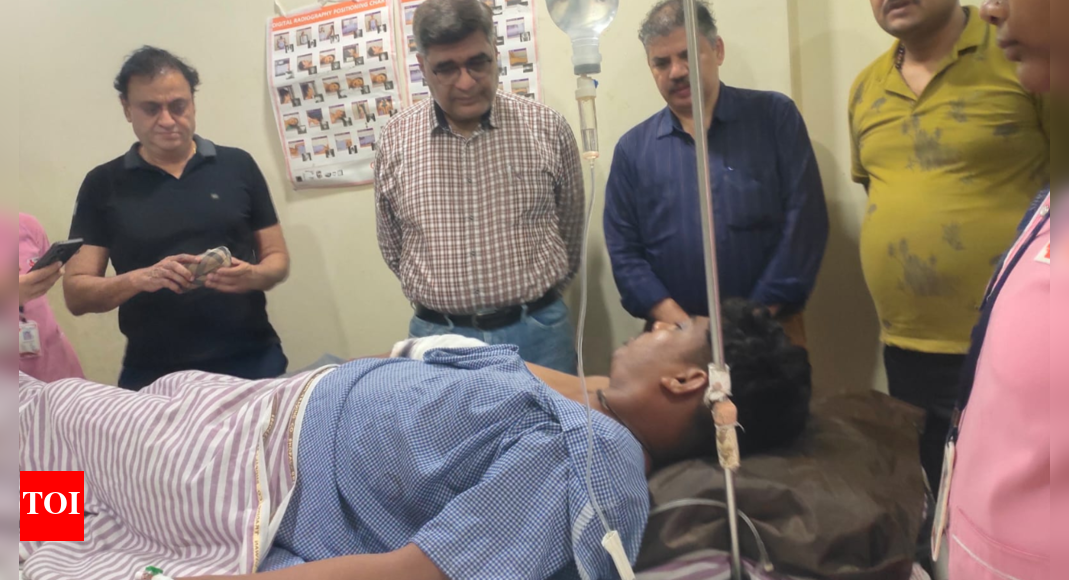 Minor among three injured as drilling machine hits Shalimar-LTT express | Raipur News - Vimarsana News