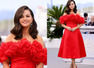 Selena Gomez stuns at Cannes in a custom rose dress