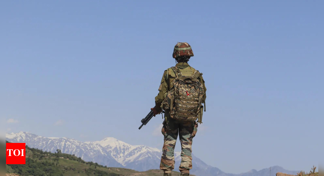 Search near Pakistan border in J&K after 3 armed men spotted | India News - Vimarsana News