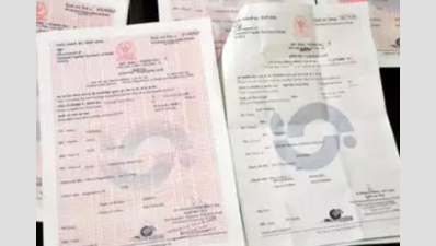 Fake death certificate produced to grab property; complaint filed