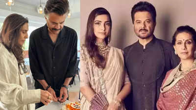 Sonam Kapoor drops glimpses from Anil Kapoor and Sunita Kapoor's 40th anniversary celebrations with a heartwarming note - PICS inside