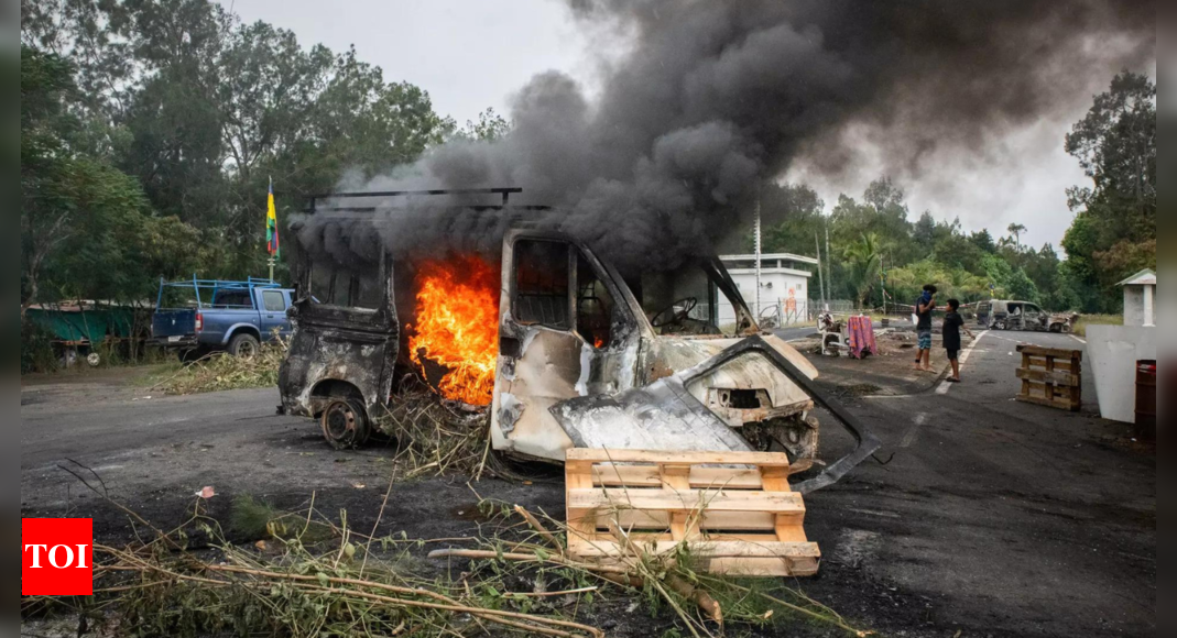 France: Will quell New Caledonia riots ‘whatever the cost’ – Times of India