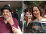 Dharmendra-Hema Malini cast their votes