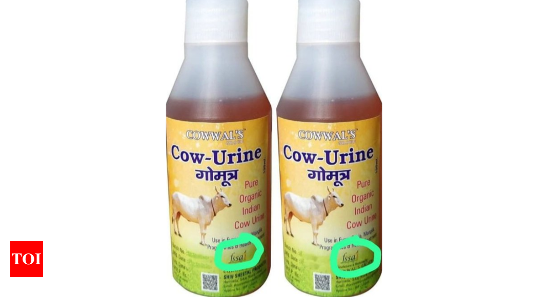 Cow urine, claimed to be licensed by FSSAI, goes viral over social media: Here’s what health ministry says