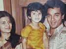 Shruti Haasan shares a RARE childhood photo with Kamal Haasan and Sarika