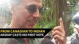 Akshay Kumar makes voting debut in 2024 Lok Sabha elections; his hilarious response to 'standing in queue' will leave you in splits