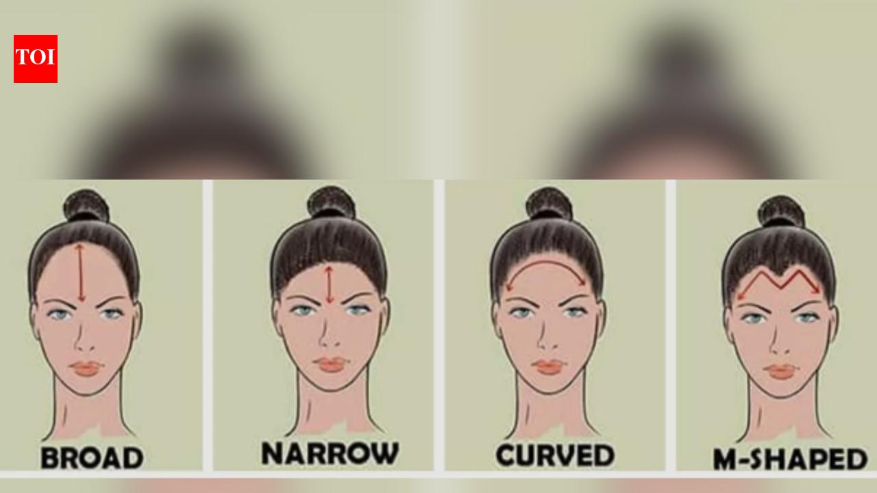 Personality test: Understand the shape of your forehead related to your ...
