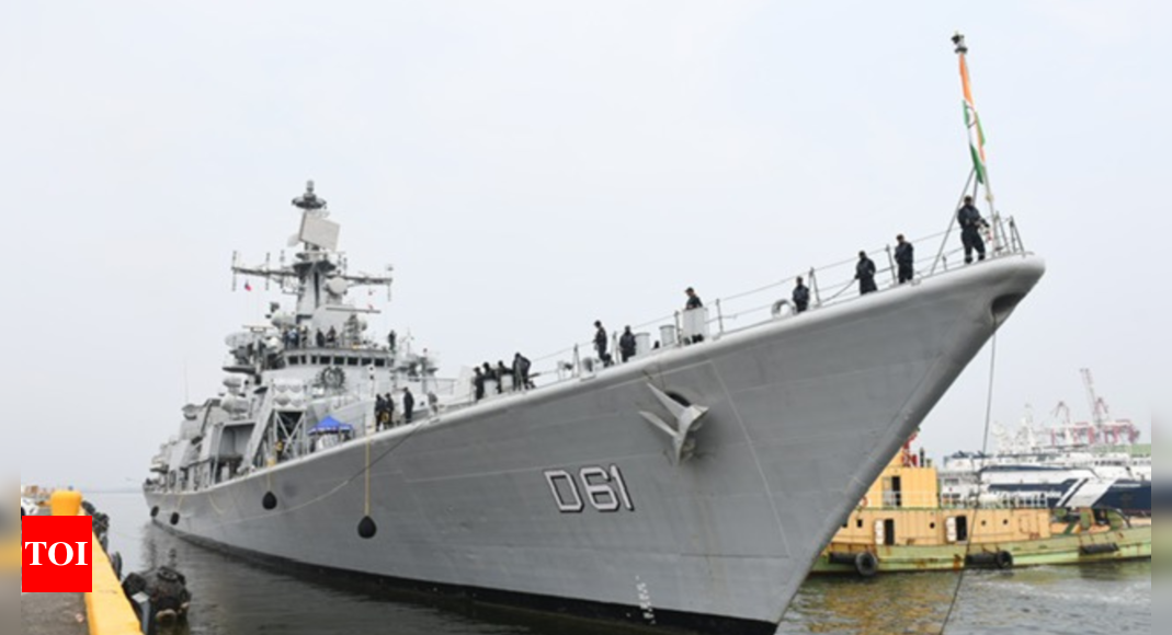 Indian warships reach Manila as part of deployment to South China Sea ...