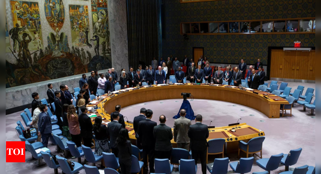 UNSC observes silence for Iran President Ebrahim Raisi, Israel ambassador calls it disgrace – Times of India