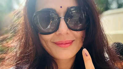 After voting, Preity Zinta declares that 'our choice today will impact every single day of our lives'