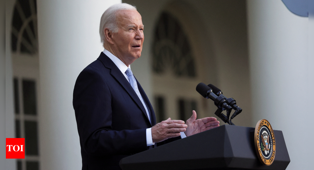 ‘We reject that’: Biden says Israel’s Gaza offensive not genocide – Times of India