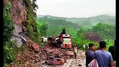 Landslides in city mostly man-made: Survey report