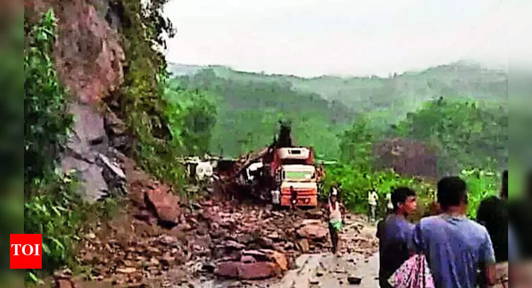 Landslide: Landslides in city mostly man-made: Survey report | Guwahati News - Vimarsana News