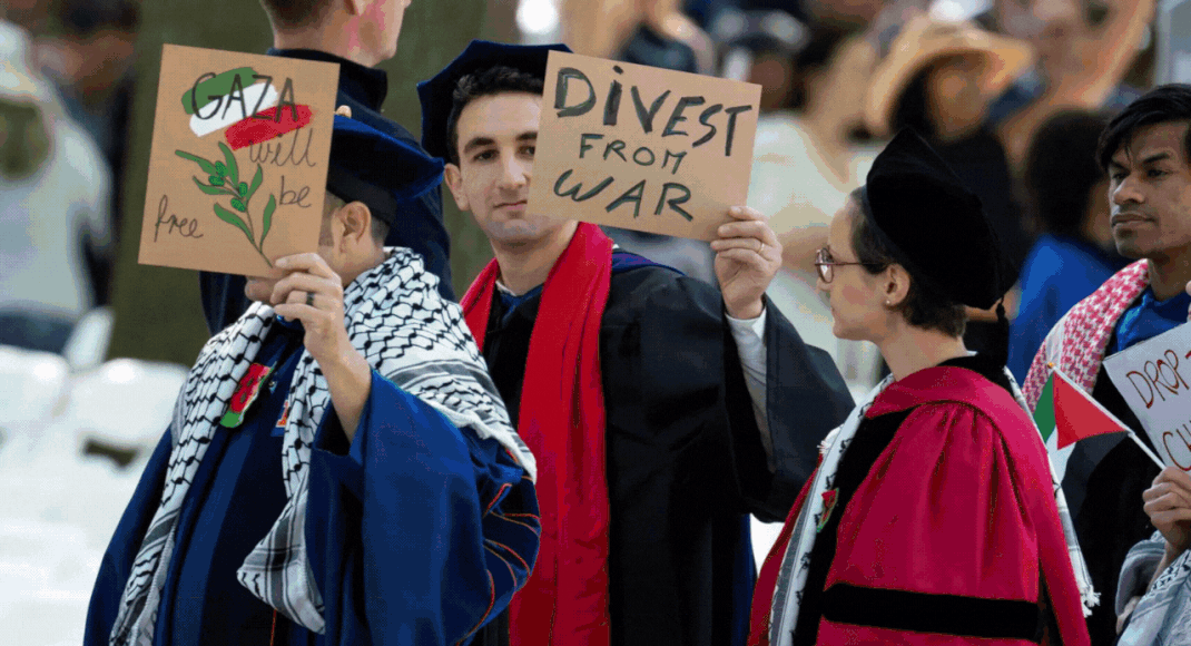 Yale graduates stage pro-Palestinian walkout of commencement | World News – Times of India