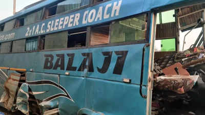 2 dead, several injured as bus falls off bridge in Madhya Pradesh's Rajgarh