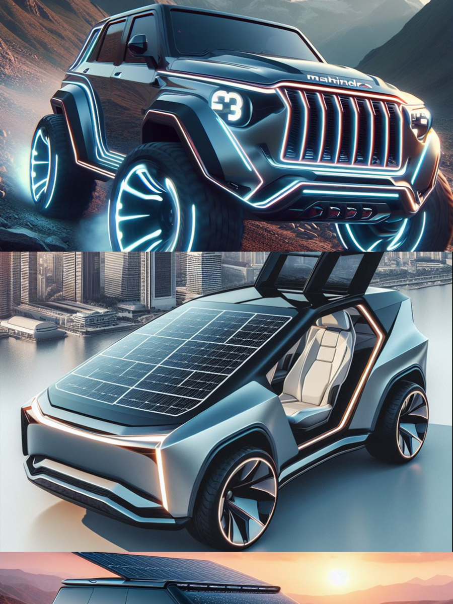 7 AI Generated Images Of SUVs Of The Future, Mahindra Thar, Jeep ...