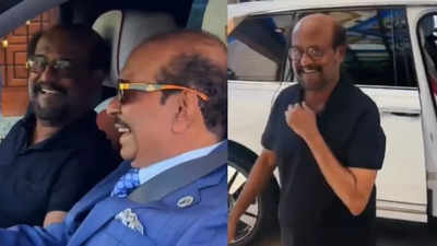 Rajinikanth's Rolls Royce ride with a businessman in Abu Dhabi goes viral