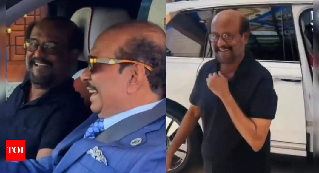 Rajinikanth's Rolls Royce ride with a businessman in Abu Dhabi goes ...