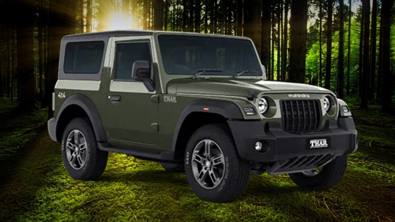 Mahindra Thar gets new green colour option: Check out price, variants and  more - The Times of India