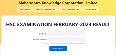 Maharashtra Board 12th result live now: Here is the direct link to check