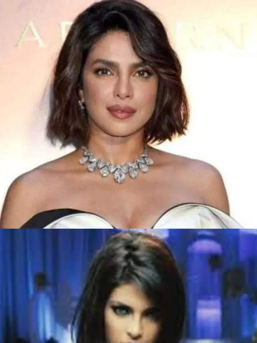 Priyanka Chopra debuts new bob cut and it reminds us of Meghna Mathur from Fashion