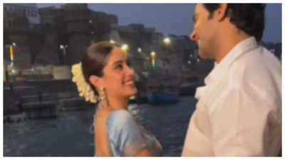 Janhvi Kapoor expresses gratitude to 'Varanasi' for giving ‘Itna Pyaar’ to 'Mr & Mrs Mahi'- Watch