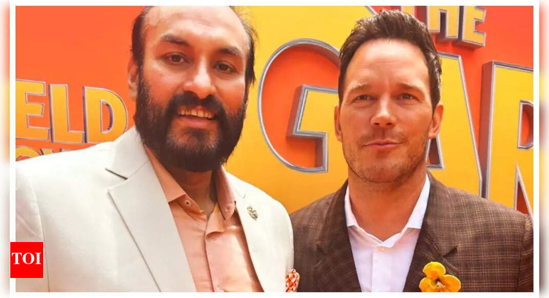 Namit Malhotra joins Chris Pratt and cast to celebrate 'THE GARFIELD MOVIE' blockbuster premiere in Los Angeles | English Movie News - Vimarsana News