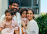 Nayanthara takes her twins Ulag and Uyir on a rickshaw ride in Chennai city - See photos