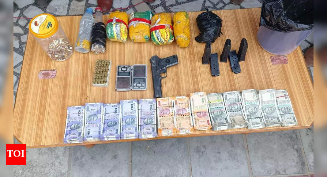Consignment of arm, ammunition and drugs seized | India News - Times of ...