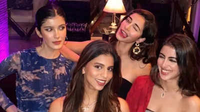 Suhana Khan receives heartfelt birthday wishes from BFFs Navya Naveli Nanda, Ananya Panday and Shanaya Kapoor