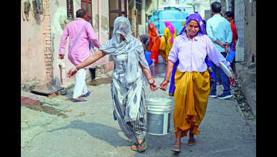 These residents of rural Delhi still live life the old, hard way