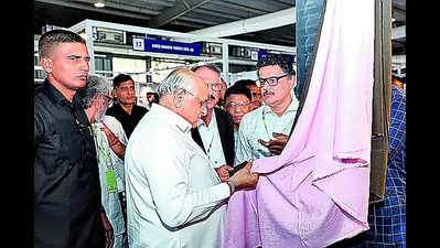 Fabric makers upbeat on orders as CM opens expo