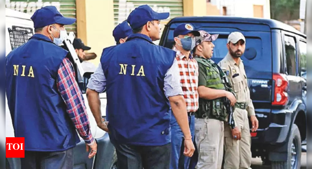 NIA: NIA arrests ex-convict in T'gana, conducts searches in 11 locations across 4 states | Hyderabad News - Vimarsana News