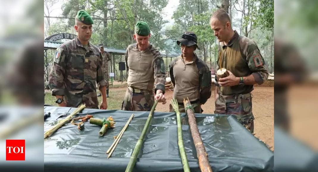 Joint military exercise ‘Shakti’: Indian, French armies share drills, expertise in jungle survival techniques | India News