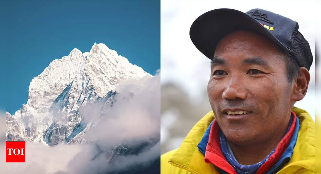 Nepali reaches summit of Everest for record 30th time – Times of India