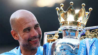 Manchester City's Pep Guardiola named Premier League Manager of the Year