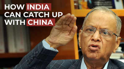 Narayana Murthy’s mantra: Infosys founder lists steps for India to catch up with China, even overtake it