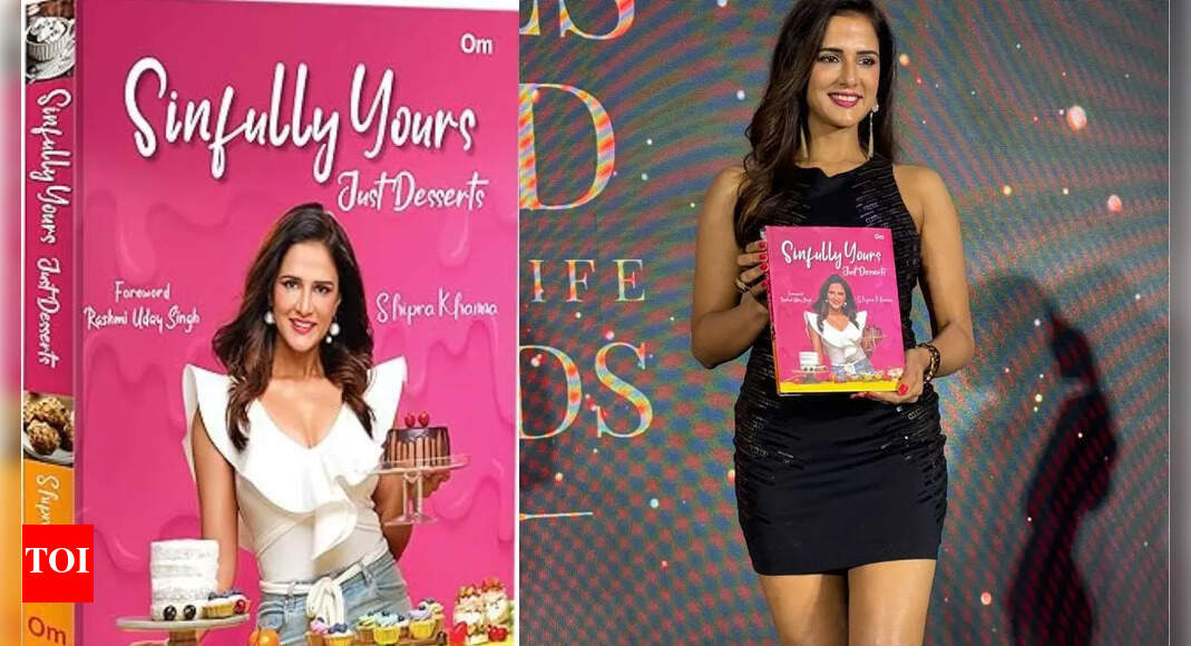 To food, health, and lip-smacking desserts; Shipra Khanna presents 'Sinfully Yours: Just Desserts' - Vimarsana News