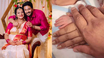 Kannada actors Darshak Gowda and Shilpa Ravi welcome baby boy