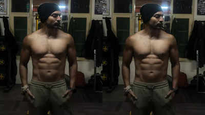 Gurmeet Choudhary posts a shirtless picture; Says, 'No samosas for 14 years'