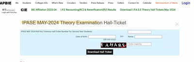 AP Inter Supplementary Hall Ticket 2024 released at bieap.apcfss.in, direct link to download