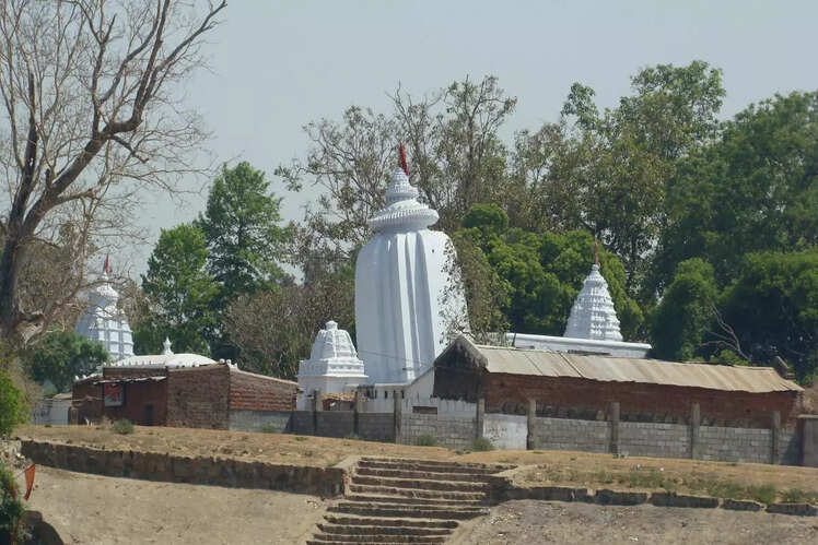 The Leaning Temple of Huma, India