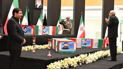 Vice President Dhankhar pays tribute to late Iranian President Raisi